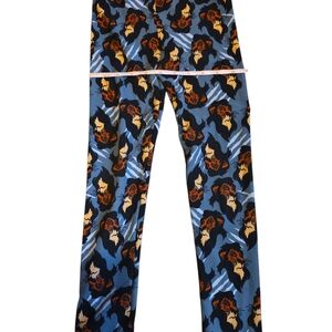 LuLaRoe Youth Scar Lion King Leggings Large/xl